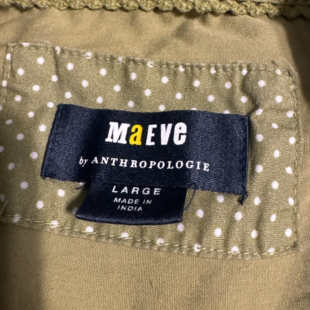 Anthropologie Maeve Bennett Button Down shirt - Picture 4 of 4